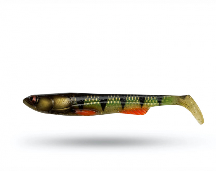 TrueGlide Swim Shad 24 cm - Golden Perch i gruppen Fiskedrag / Gäddjiggar hos Örebro Fiske & Outdoor AB (TG Shad24-Gold Perch)